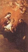 Bartolome Esteban Murillo St. Augustine and Our Lady and Son oil painting reproduction